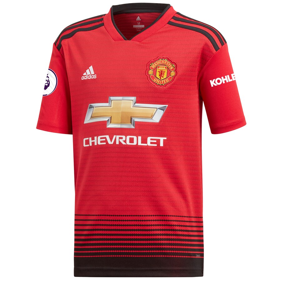 Youth 2018/19 Home Replica Patch Jersey – Red