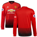 2018/19 Home Replica Patch Long Sleeve Jersey – Red
