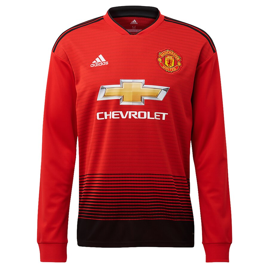 2018/19 Home Replica Long Sleeve Jersey – Red