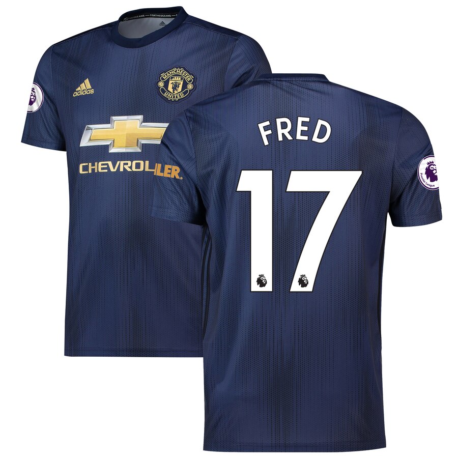 Fred 2018/19 Third Replica Player Jersey – Navy
