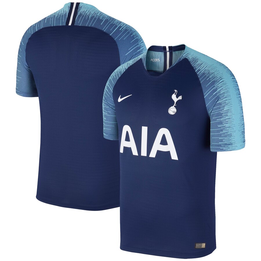 2018/19 Away Vapor Match Authentic Blank Jersey – Blue