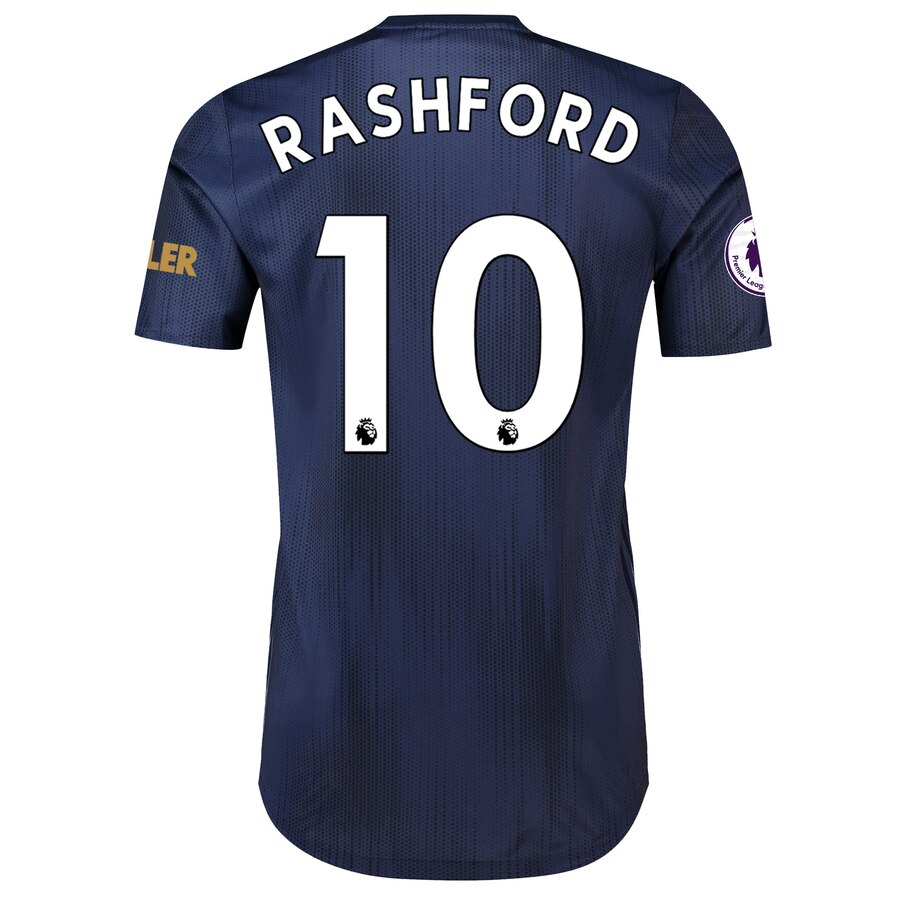 Marcus Rashford 2018/19 Third Authentic Player Jersey – Navy