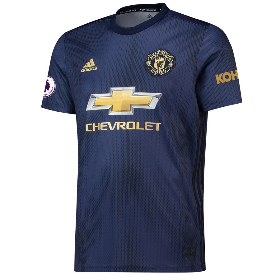 Marcus Rashford 2018/19 Third Replica Player Jersey – Navy