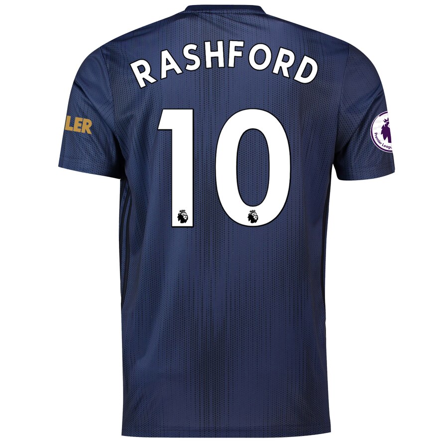 Marcus Rashford 2018/19 Third Replica Player Jersey – Navy