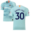 David Luiz 2018/19 Third Authentic Vapor Match Player Jersey – Blue