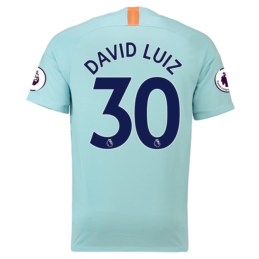 David Luiz 2018/19 Third Stadium Replica Player Jersey – Blue
