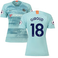 Olivier Giroud Women's 2018/19 Third Stadium Replica Player Jersey – Blue