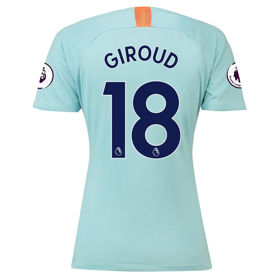 Olivier Giroud Women's 2018/19 Third Stadium Replica Player Jersey – Blue