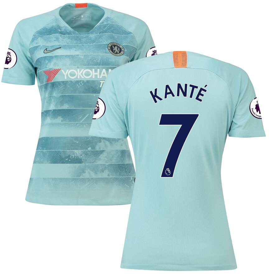 N'Golo Kanté Women's 2018/19 Third Stadium Replica Player Jersey – Blue