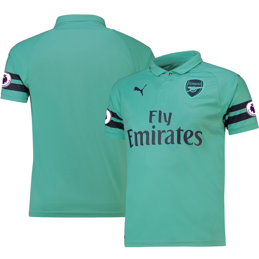 Puma 2018/19 Third Replica Patch Jersey - Aqua
