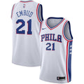 Joel Embiid Philadelphia 76ers Swingman Player Jersey - Association Edition – White