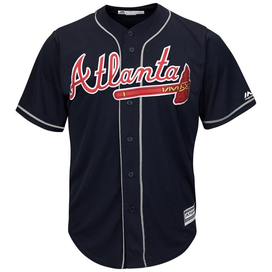 Ronald Acuna Jr. Atlanta Braves Majestic Alternate Cool Base Player Replica Jersey