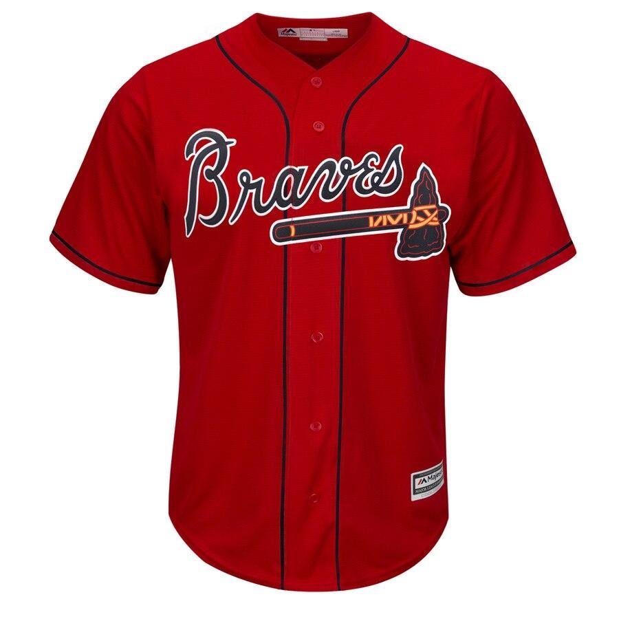 Ronald Acuna Jr. Atlanta Braves Majestic Alternate Cool Base Player Replica Jersey