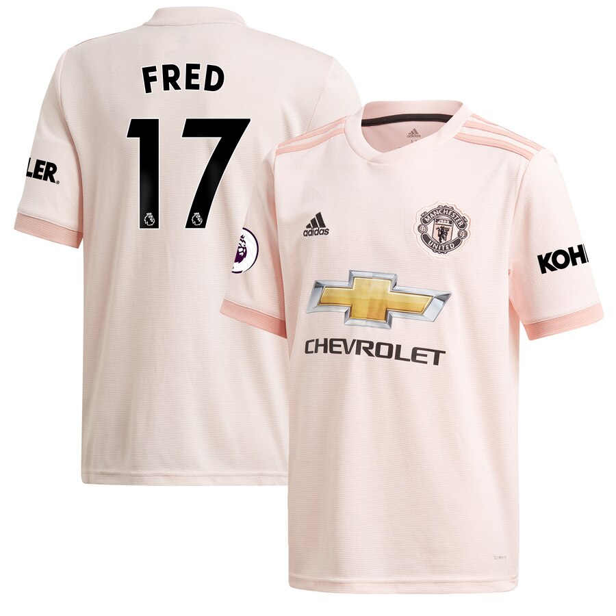 Fred 18/19 Away Authentic Jersey – Coral
