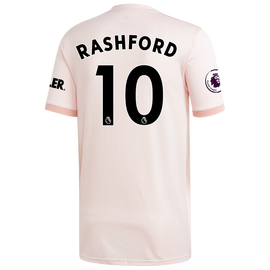 Marcus Rashford 18/19 Away Replica Jersey – Coral
