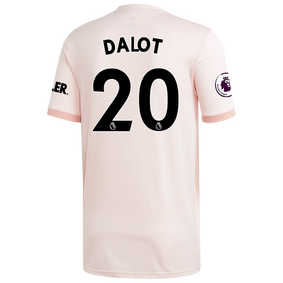 Diogo Dalot 18/19 Away Replica Jersey – Coral