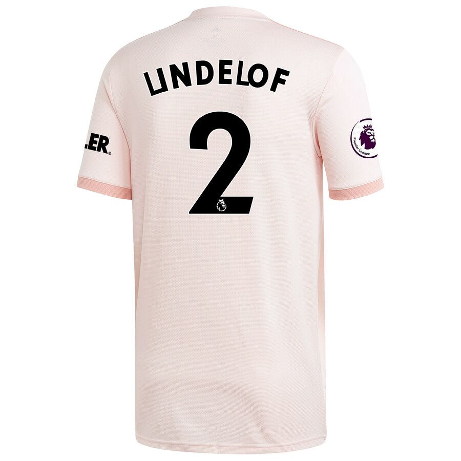 Victor Lindelof 18/19 Away Replica Jersey – Coral