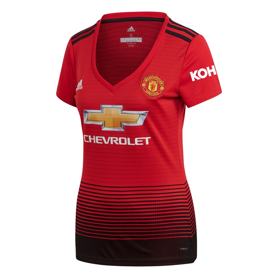 Romelu Lukaku Women's 18/19 Home Replica Jersey – Red