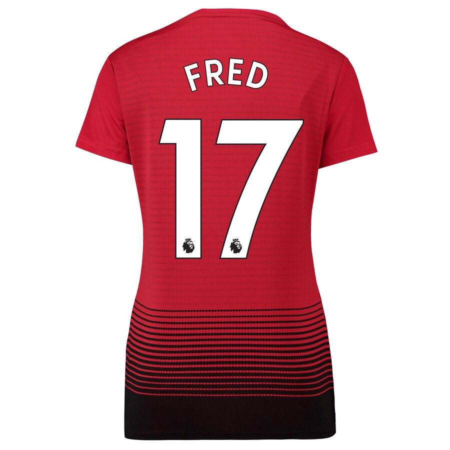 Fred Women's 18/19 Home Replica Jersey – Red