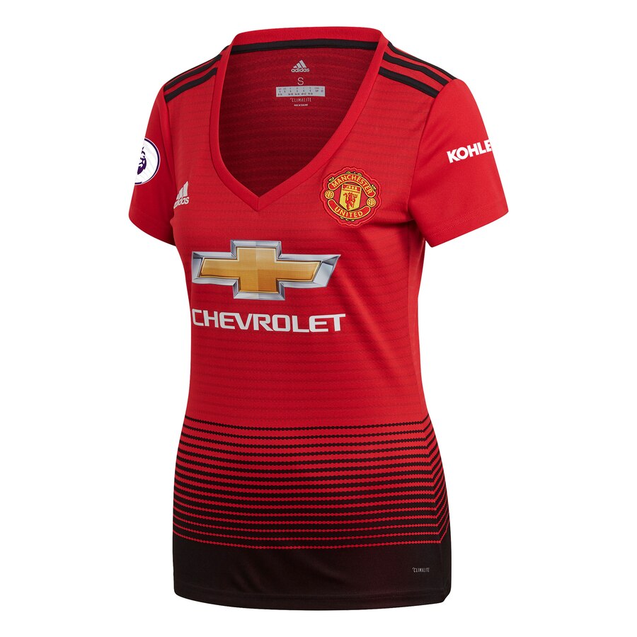 Nemanja Matic Women's 18/19 Home Replica Jersey – Red