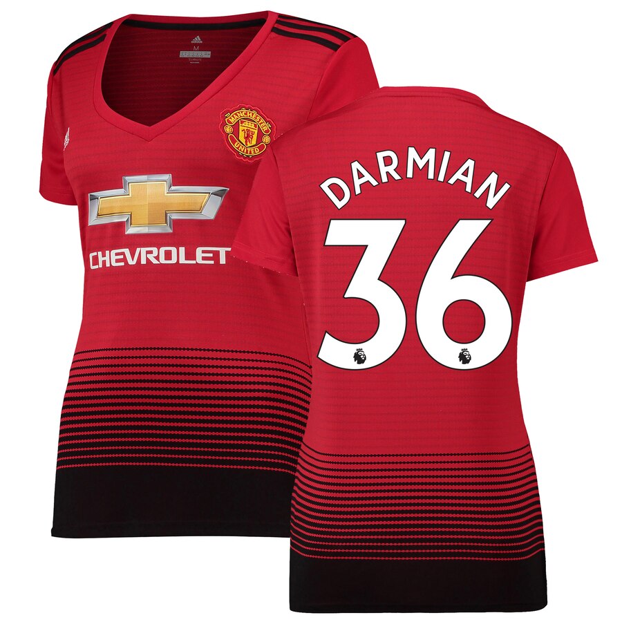 Matteo Darmian Women's 18/19 Home Replica Jersey – Red