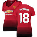 Ashley Young Women's 18/19 Home Replica Jersey – Red