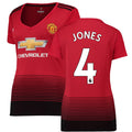 Phil Jones Women's 18/19 Home Replica Jersey – Red