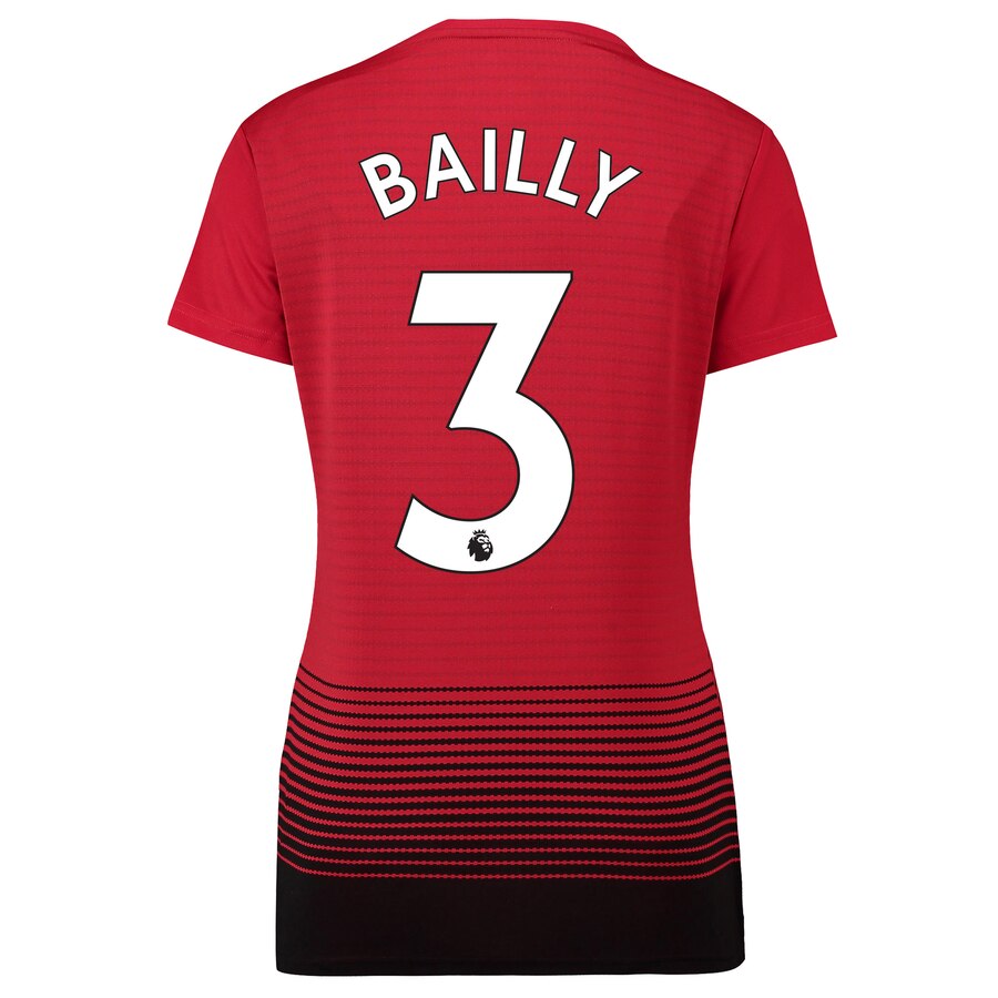 Eric Bailly Women's 18/19 Home Replica Jersey – Red