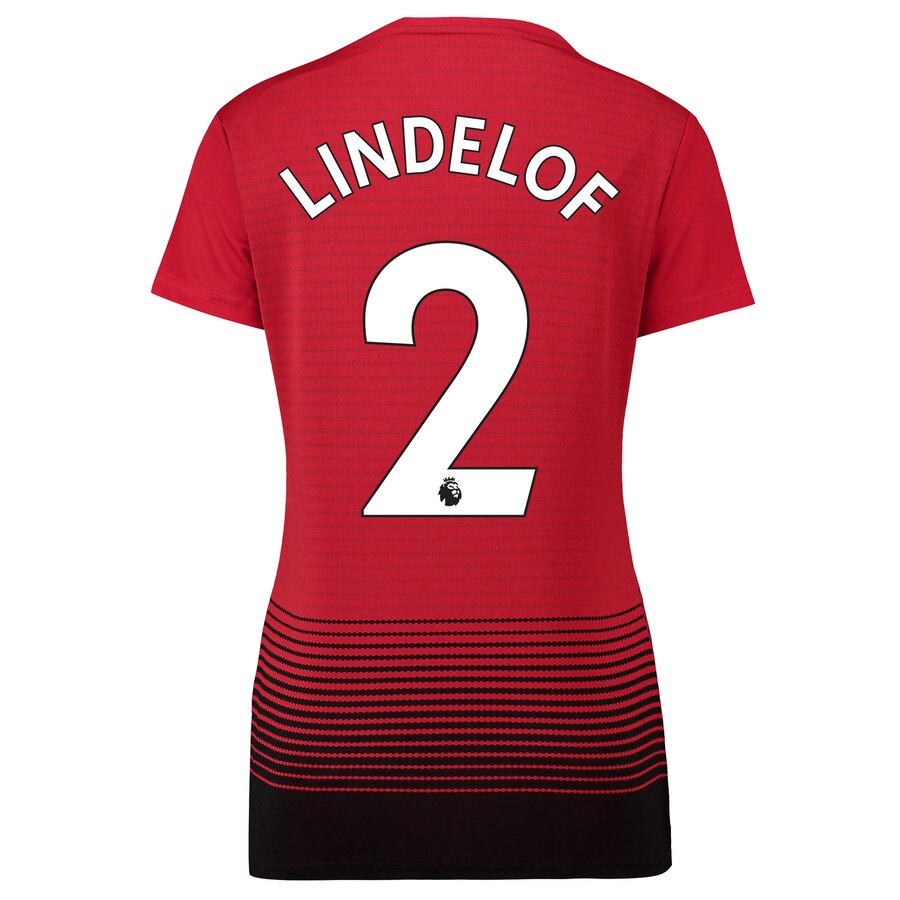 Victor Lindelof Women's 18/19 Home Replica Jersey – Red