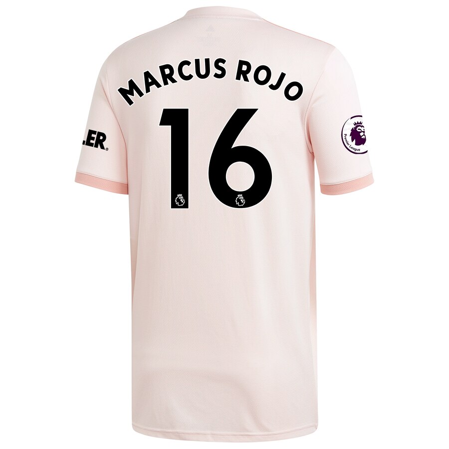 Marcos Rojo 18/19 Away Replica Jersey – Coral
