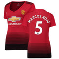 Marcos Rojo Women's 18/19 Home Replica Jersey – Red