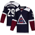 Nathan MacKinnon 29 Colorado Avalanche Alternate Authentic Player Jersey - Navy
