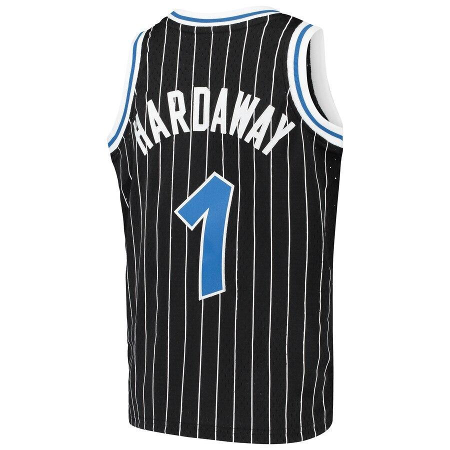Penny Hardaway Orlando Magic Youth Hardwood Classics Swingman Throwback Jersey – Black