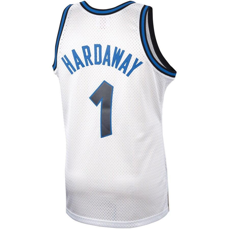Penny Hardaway Orlando Magic Hardwood Classics Platinum Swingman Jersey