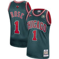 Derrick Rose Chicago Bulls Hardwood Classics 2008-09 Authentic Jersey – Green