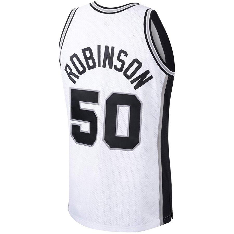 David Robinson San Antonio Spurs Hardwood Classics 1998-99 Authentic Jersey – White