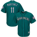 Men's Seattle Mariners Edgar Martinez Alternate Northwest Green 2019 Hall of Fame Induction Cool Base Player Jersey