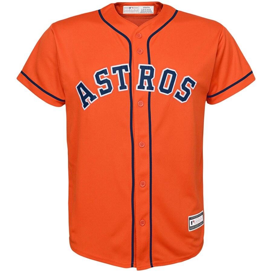 Alex Bregman 2 Houston Astros Youth Navy Alternate Official Cool Base Player Jersey