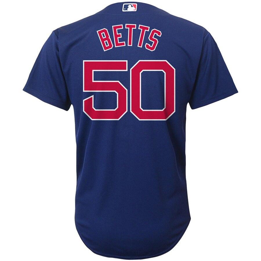 Mookie Betts Boston Red Sox Youth Navy Alternate Official Cool Base Player Jersey