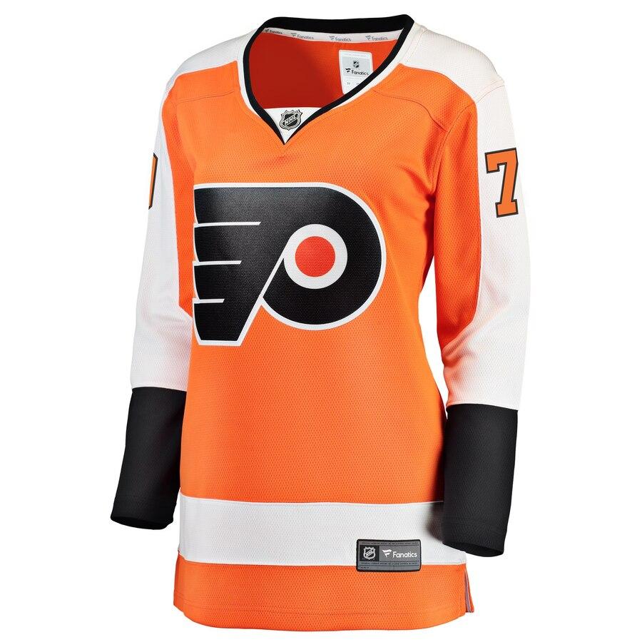 Carter Hart 79 Philadelphia Flyers Women's Home Premier Breakaway Player Jersey – Orange