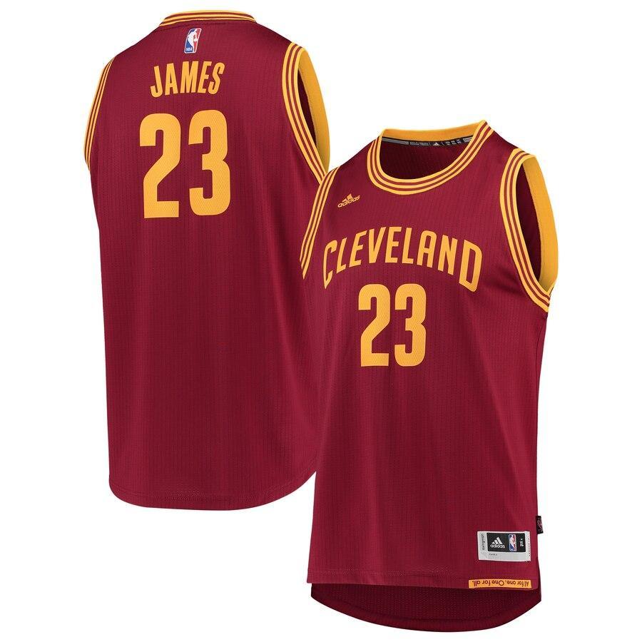 LBJ Basketball Shoe James Cleveland Cavaliers Youth Swingman Jersey – Wine