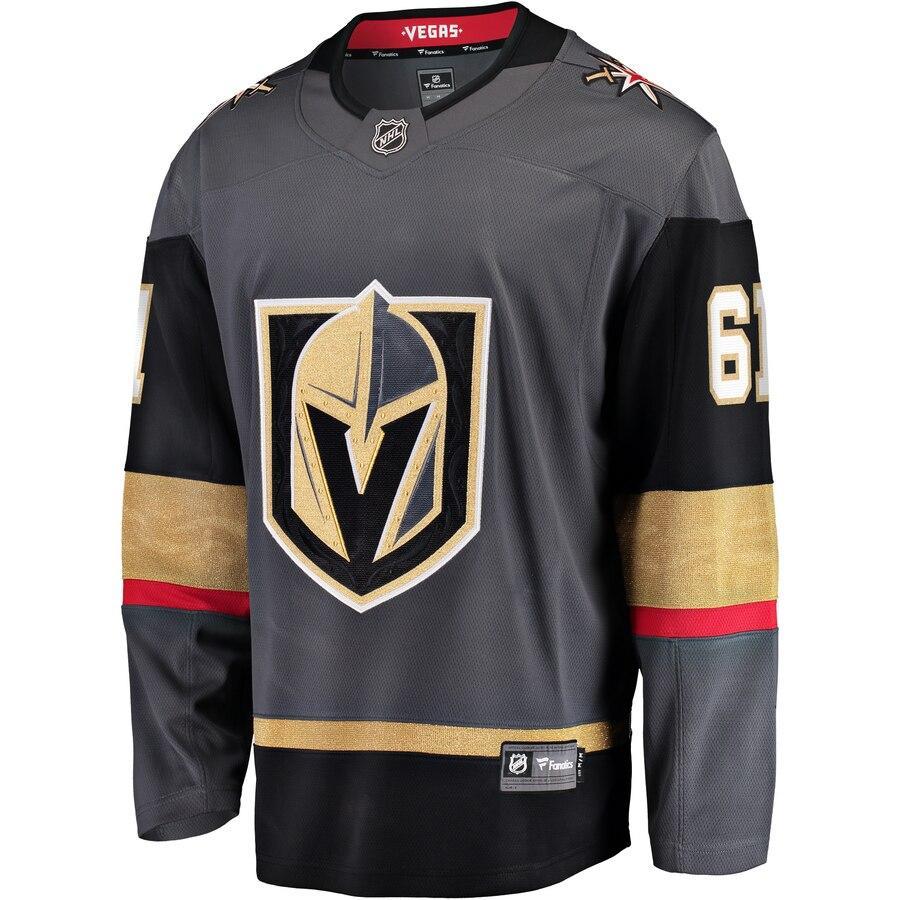 Mark Stone Vegas Golden Knights Branded Home Premier Breakaway Player Jersey – Gray