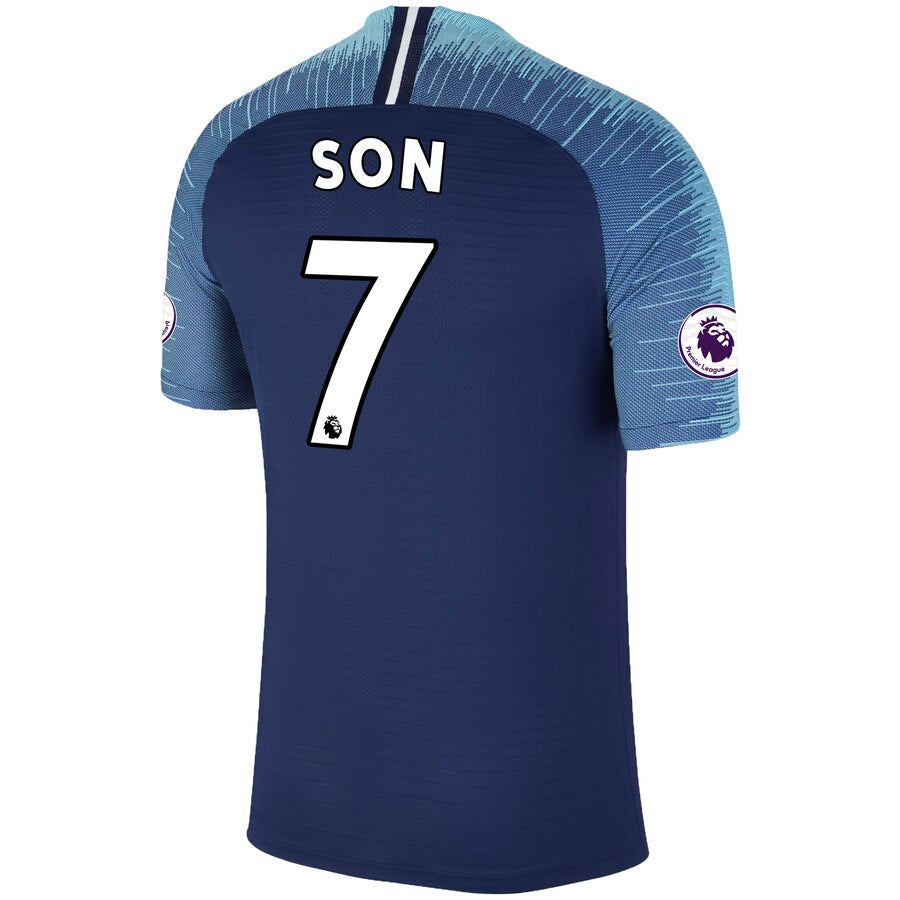 Son Heung-min Fanatics Branded 2018/2019 Authentic Away Jersey – Blue