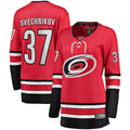 Andrei Svechnikov Carolina Hurricanes Branded Women's Home Breakaway Player Jersey – Red