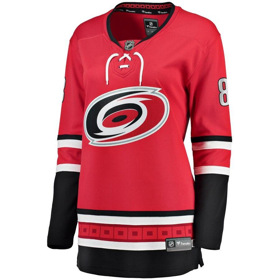 Saku Maenalanen Carolina Hurricanes Branded Women's Home Breakaway Player Jersey – Red