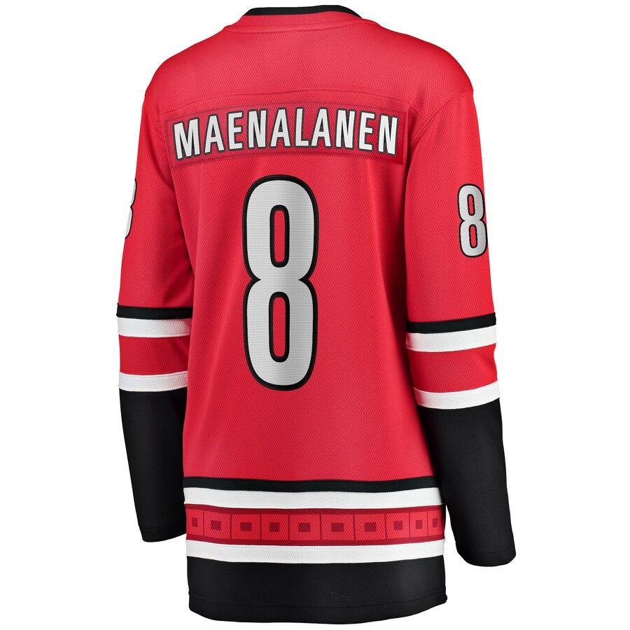 Saku Maenalanen Carolina Hurricanes Branded Women's Home Breakaway Player Jersey – Red