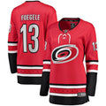 Warren Foegele Carolina Hurricanes Branded Women's Home Breakaway Player Jersey – Red