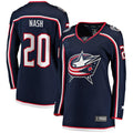Riley Nash 20 Columbus Blue Jackets Women's Navy Home Breakaway Player Jersey