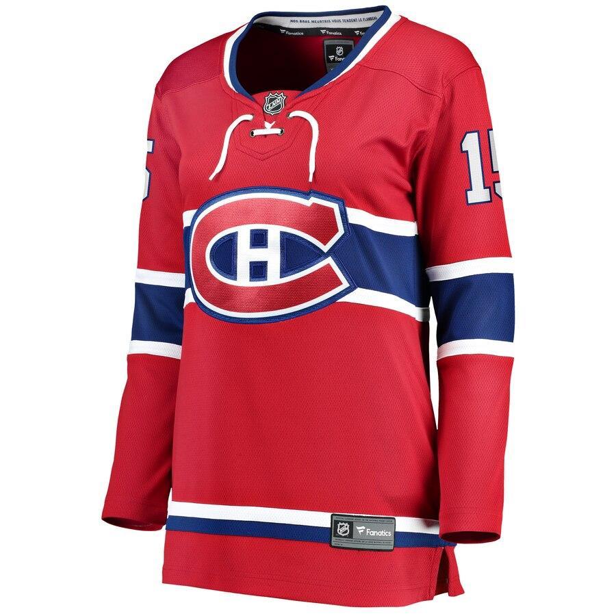 Jesperi Kotkaniemi Montreal Canadiens Branded Women's Home Breakaway Player Jersey – Red