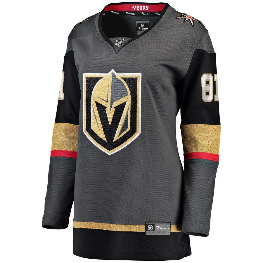 Jonathan Marchessault Vegas Golden Knights Branded Women's Home Breakaway Player Jersey – Black